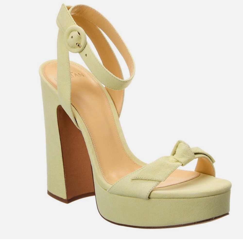 Alexandre Birman Clarita Curve 120 Platform Sandal in Daisy